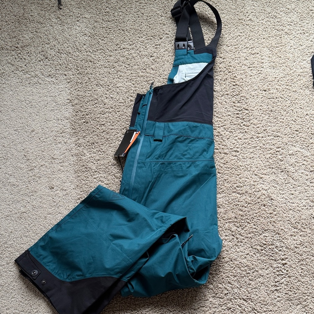 3 layer shell Ski Snowboard Bib Pant - Picture 6 of 12